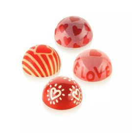 SEMIESFERA VALENTIN ø31 h.17mm + CHOCO STAMP by Lluc Crusellas