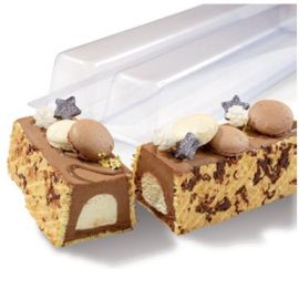 MOLDE 1/2 CAÑA PVC SEMICIRCULO INTERIOR 57x4 H=3Cm. (PACK 10)