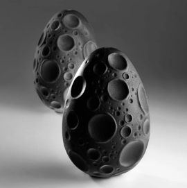 MOLDE PVC HUEVO LUNA Ø140 h=200mm (PACK 2) 340gr