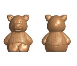 MOLDE CERDITO 100x78,1mm (Del+Detr) 63gr