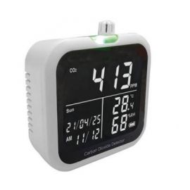 MEDIDOR DE AIRE CO2 220V (Reloj+Calendario)
