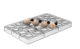 SEMIESFERA ø31 h.16,5mm + CHOCO STAMP by Lluc Crusellas
