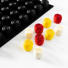 MOLDE 'PAVOFLEX' MINI VOLUPTÉ Ø 35 h.30mm (48und)                                  