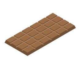 MOLDE TABLETA CHOC. 156,5x74,5 h.7mm.1x3und.85gr