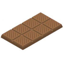 MOLDE TABLETA CHOCOLATE 225x125 h.16,5mm.