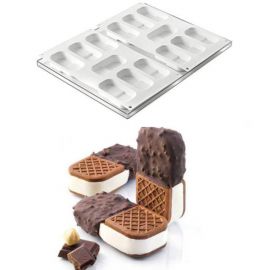 Chocolatisimo Panama - Moldes para hacer paletas de Helado! El molde  Silikomart se diferencia por su extrema versatilidad, siendo adecuado tanto  para su uso en el horno (cakepops) como en la nevera