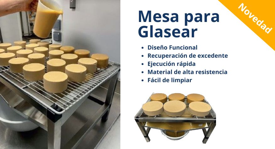slider mesa para glasear
