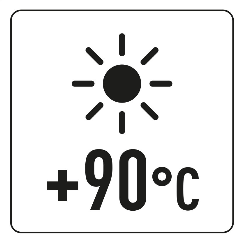 Temp +90